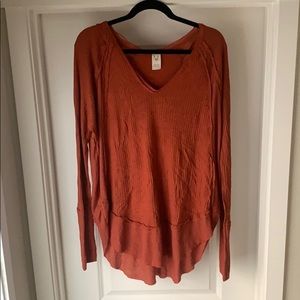 Free People long sleeve top